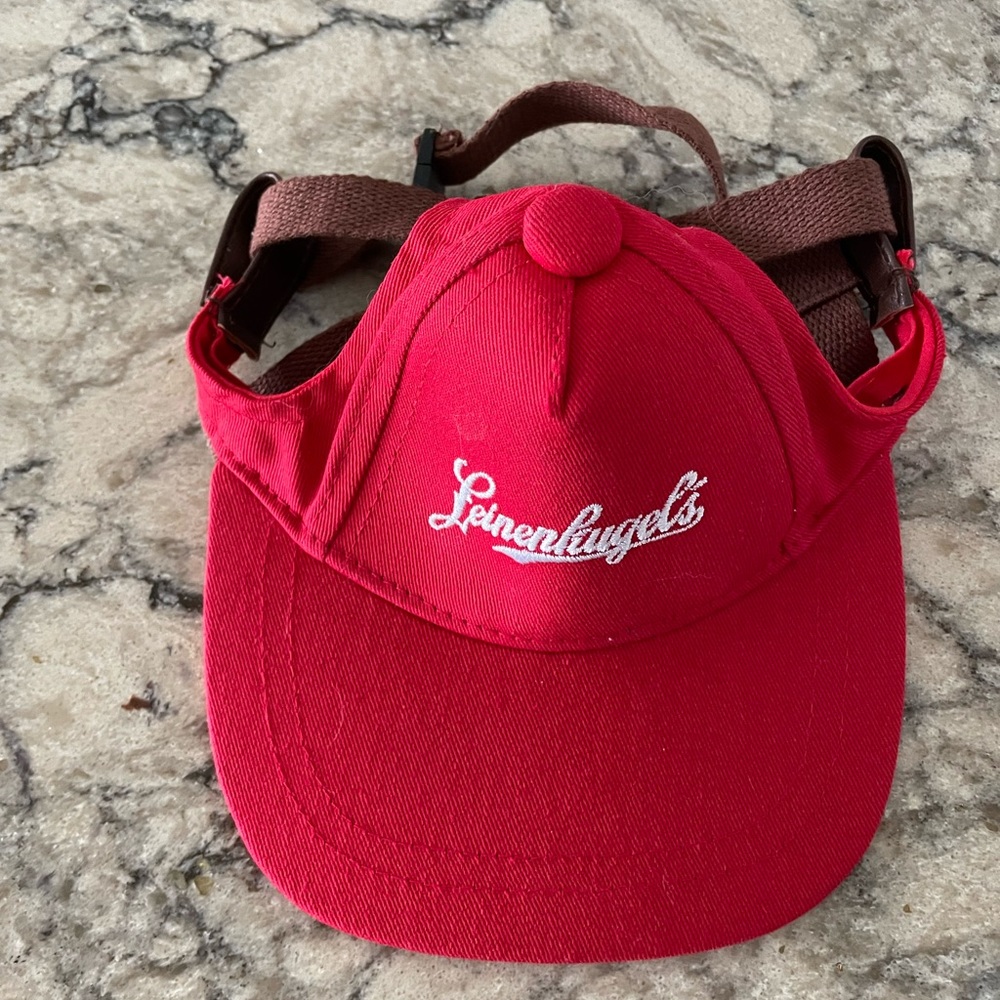 Leinenkugel’s cap / hat for your dog! Great for Halloween fun. NWOT
